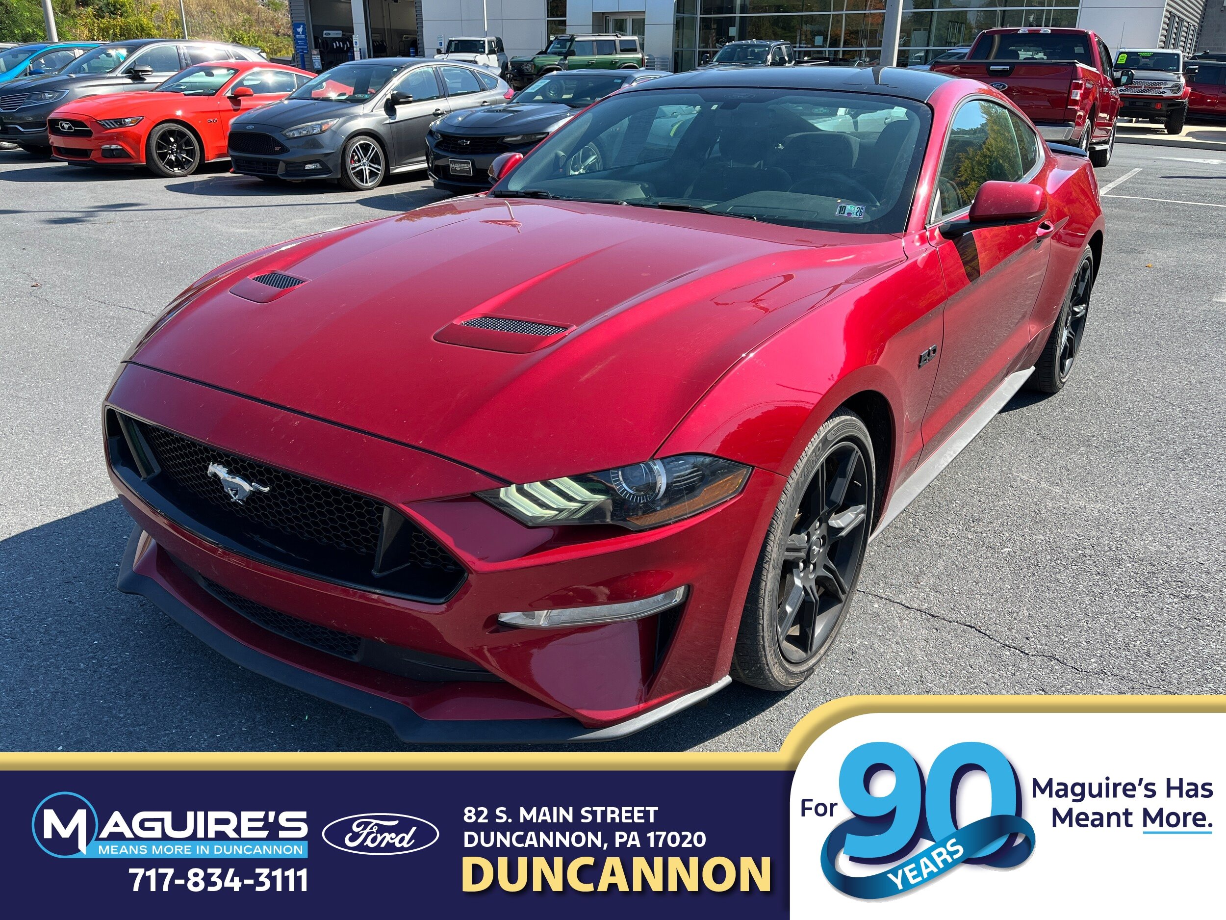 Certified 2020 Ford Mustang GT w/ Equipment Group 301A RWD image 1