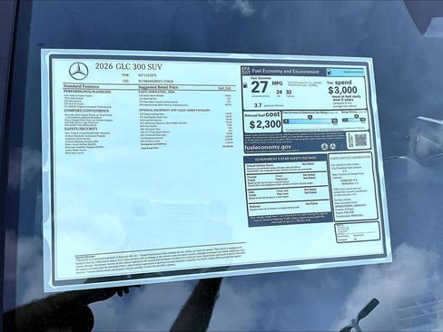 New 2026 Mercedes-Benz GLC 300 image 22
