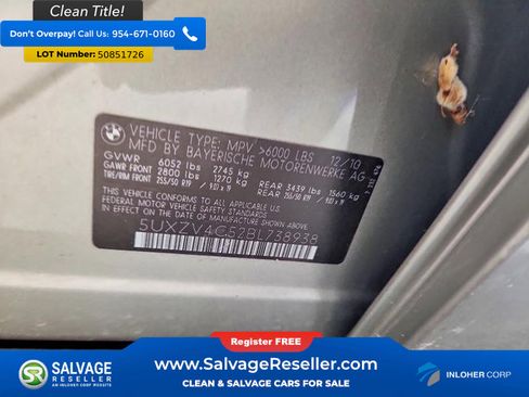 Used 2011 BMW X5 xDrive35i AWD/4WD image 17