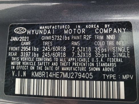 Used 2021 Hyundai Palisade SE image 33