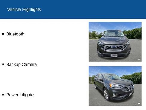 Used 2020 Ford Edge Titanium w/ Cargo Accessory Package FWD image 2