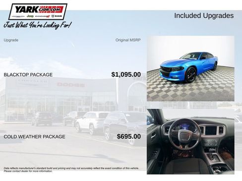 Certified 2023 Dodge Charger SXT w/ Blacktop Package image 5