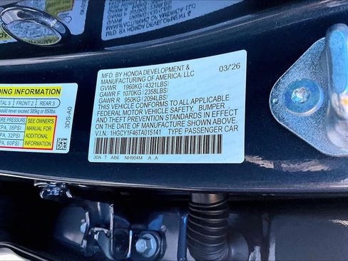 New 2026 Honda Accord SE image 22
