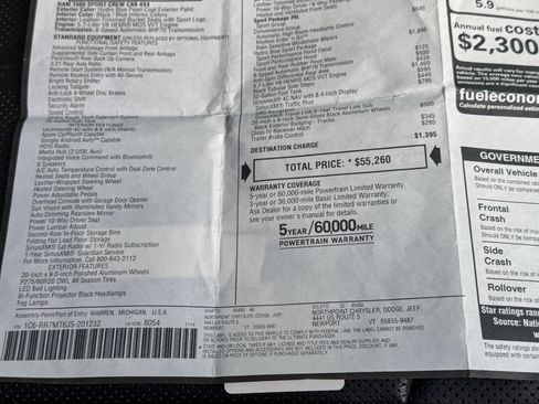 Used 2018 RAM 1500 Sport w/ Hydro Blue Sport Package image 42