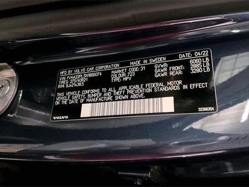 Certified 2022 Volvo XC90 T6 Inscription w/ Climate Package image 36