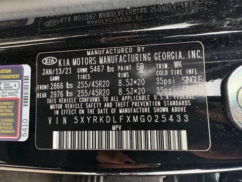 Used 2021 Kia Sorento SX Prestige image 26