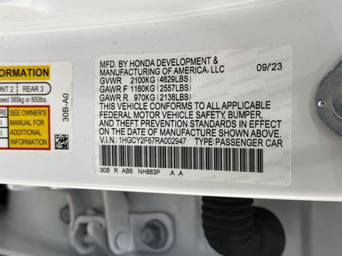 Used 2024 Honda Accord EX-L image 26