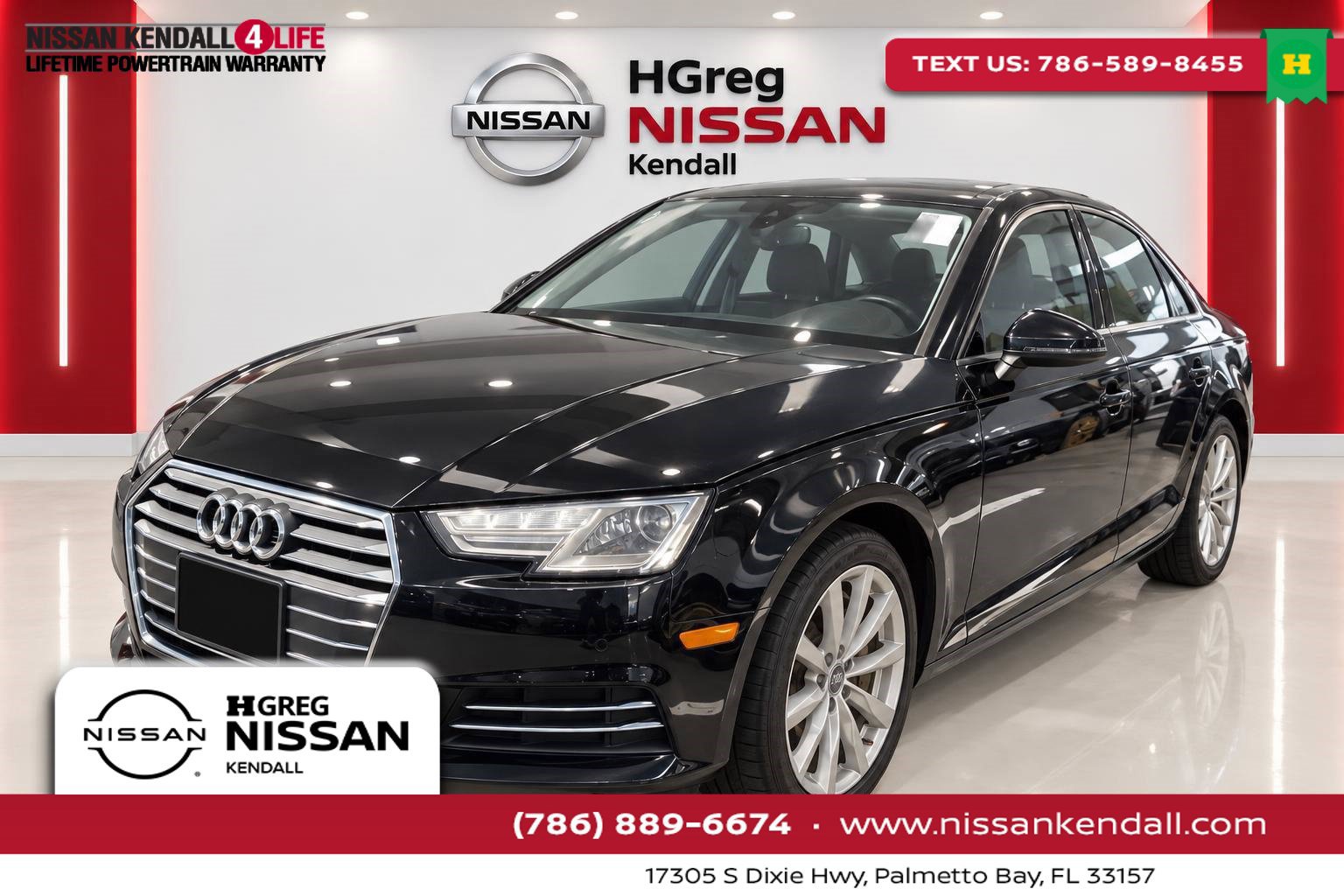 Used 2017 Audi A4 2.0T Premium w/ Convenience Package FWD image 1