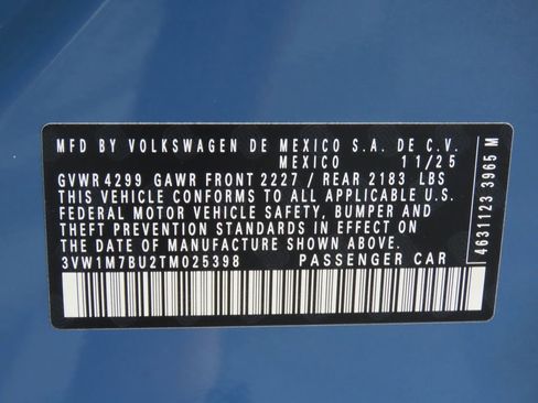 New 2026 Volkswagen Jetta GLI Autobahn image 32