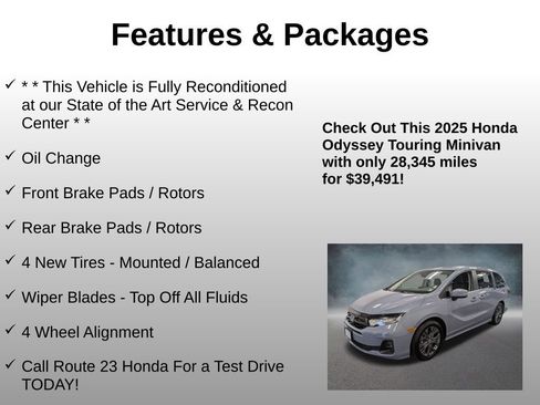 Certified 2025 Honda Odyssey Touring image 4