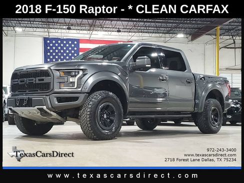 Used 2018 Ford F150 Raptor w/ Equipment Group 802A Luxury AWD/4WD image 1
