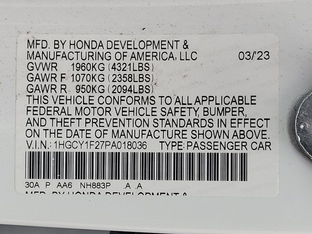 Used 2023 Honda Accord LX image 33