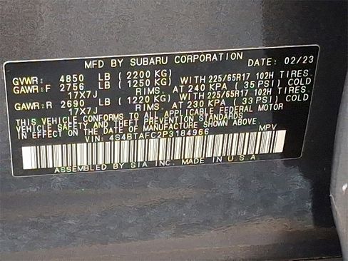 Certified 2023 Subaru Outback Premium image 28