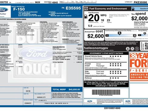 Used 2015 Ford F150 XLT w/ Equipment Group 301A Mid AWD/4WD image 12