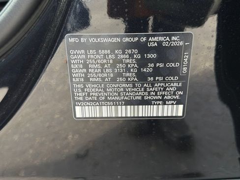 Used 2026 Volkswagen Atlas Peak Edition AWD/4WD image 28