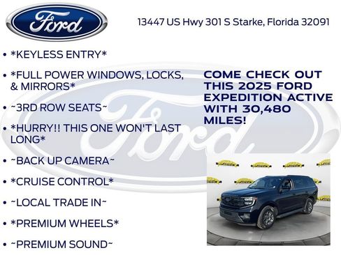 Certified 2025 Ford Expedition Active RWD image 12