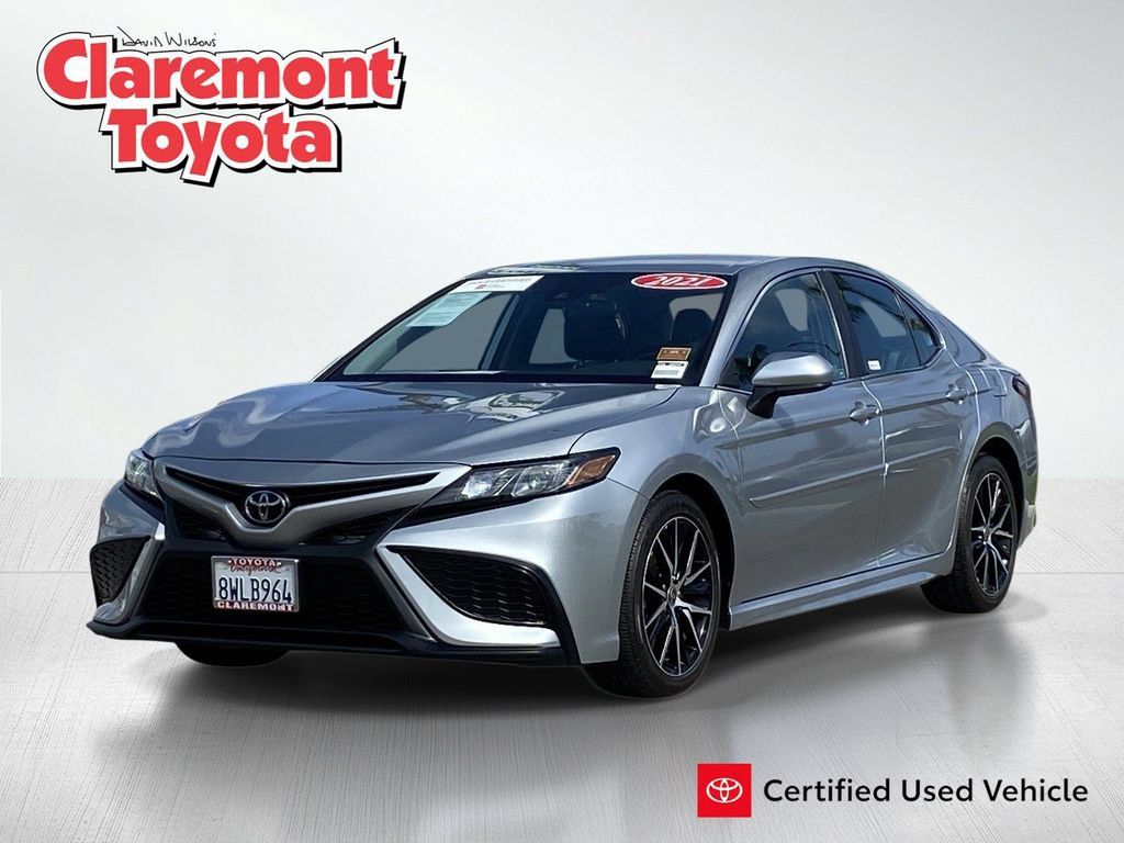 Certified 2021 Toyota Camry SE w/ Carpet Mat Package (TMS) FWD image 1