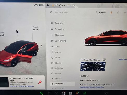 Used 2024 Tesla Model 3 Performance AWD/4WD image 17