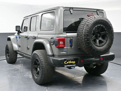 Used 2021 Jeep Wrangler Unlimited Rubicon 4xe w/ Steel Bumper Group image 7