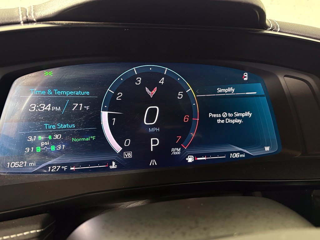 Certified 2024 Chevrolet Corvette Stingray Convertible w/ Battery Protection Package RWD image 31