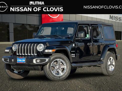 Used 2022 Jeep Wrangler Unlimited Sahara image 1