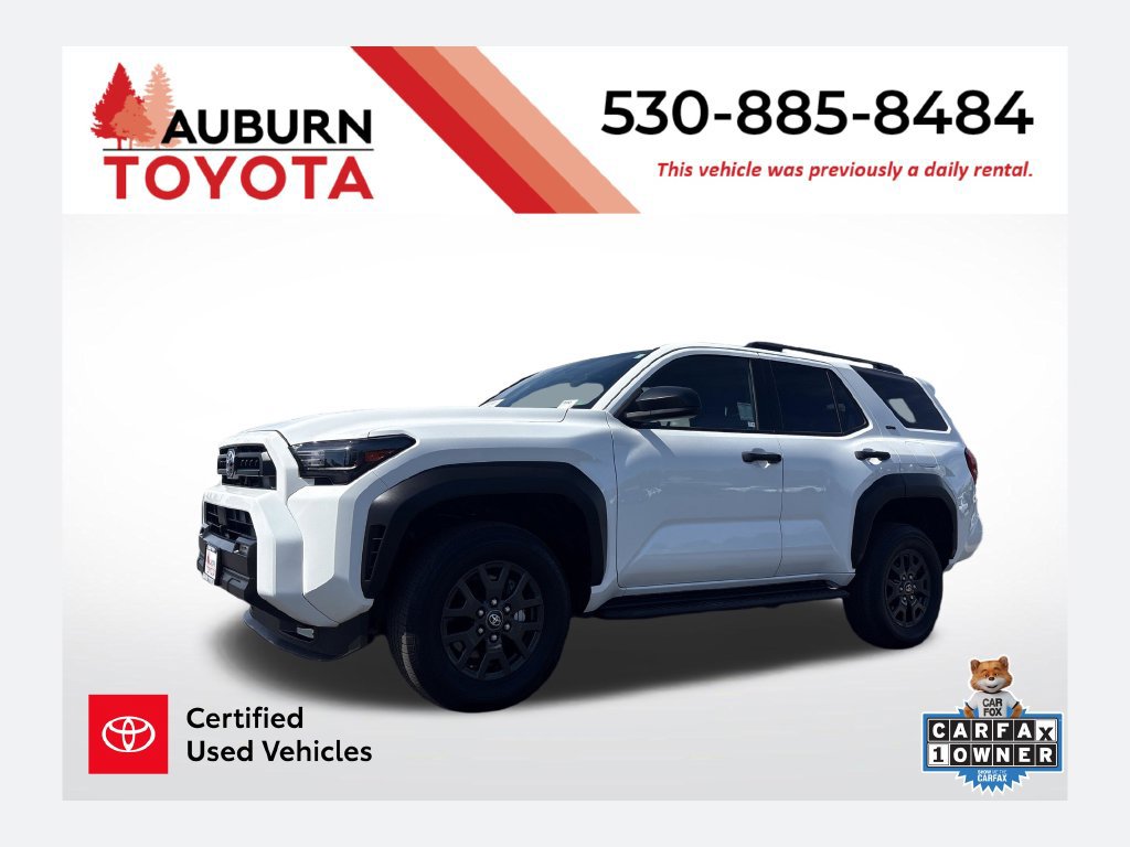 Certified 2025 Toyota 4Runner SR5 AWD/4WD 360° Tour