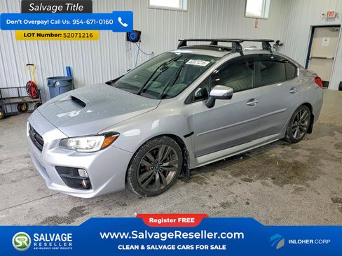 Used 2016 Subaru WRX Limited AWD/4WD image 1