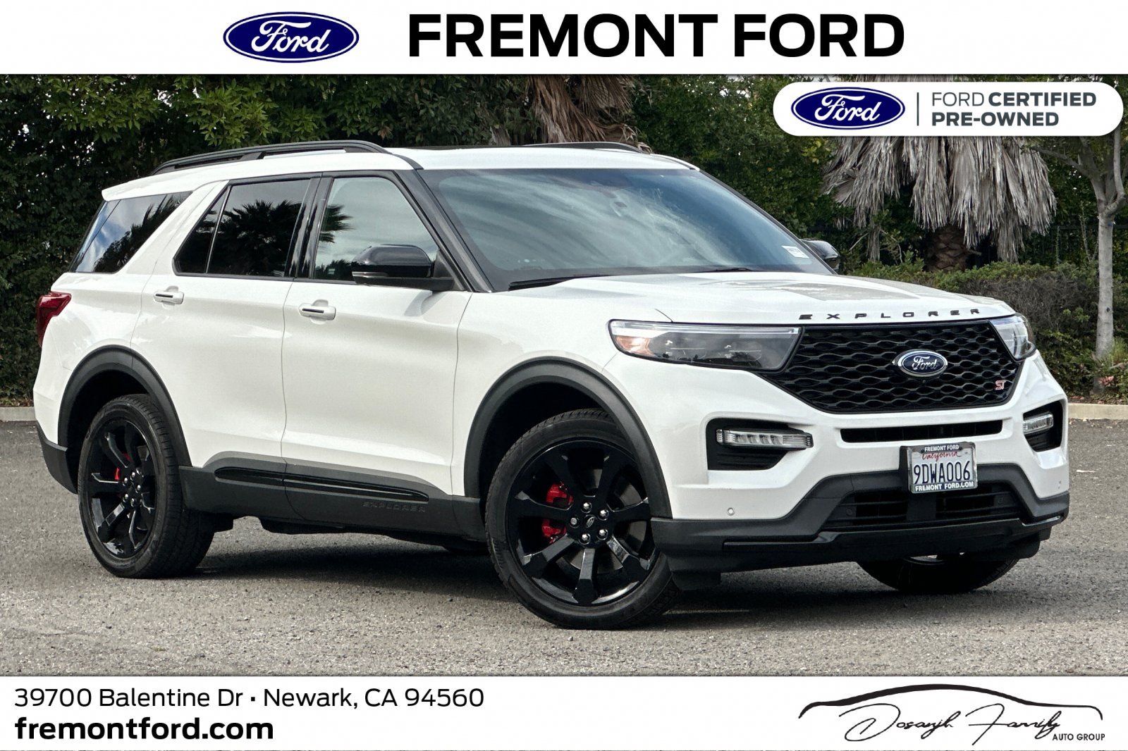 Certified 2022 Ford Explorer ST w/ Equipment Group 401A AWD/4WD image 1
