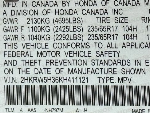 Used 2019 Honda CR-V LX image 50