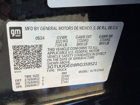 Used 2024 GMC Sierra 1500 Denali w/ Technology Package AWD/4WD image 44