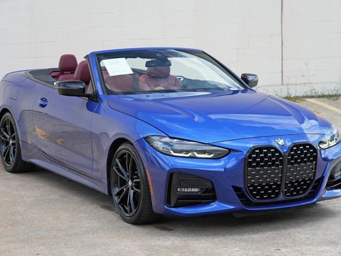 Used 2022 BMW 430i Convertible w/ M Sport Package RWD image 48
