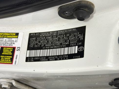 Used 2022 Toyota Camry XSE FWD image 32