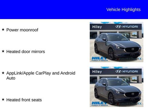 Used 2024 MAZDA CX-30 AWD 2.5 S w/ Preferred Package image 10
