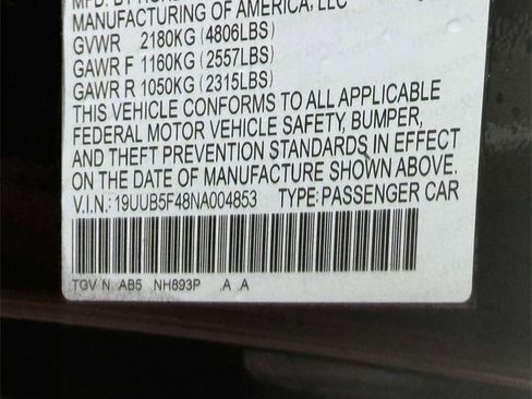 Used 2022 Acura TLX w/ Technology Package image 31