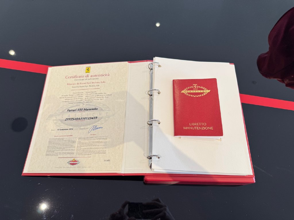 Used 2001 Ferrari 550 Maranello Coupe RWD image 77