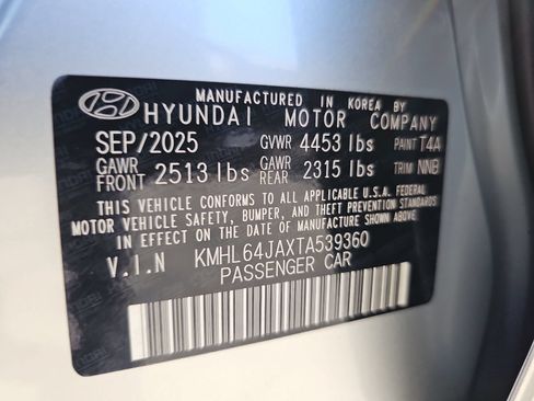 Certified 2026 Hyundai Sonata SEL FWD image 40