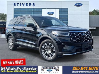 New 2026 Ford Explorer Platinum