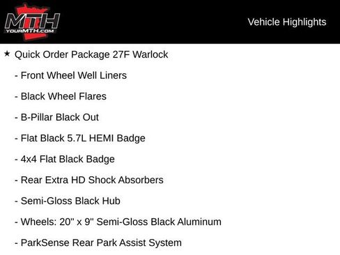 Used 2022 RAM 1500 Classic Warlock image 10