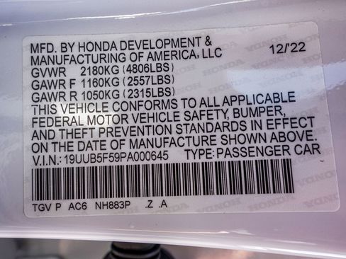 Used 2023 Acura TLX A-Spec Package image 50