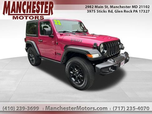 Used 2022 Jeep Wrangler Sport AWD/4WD image 1