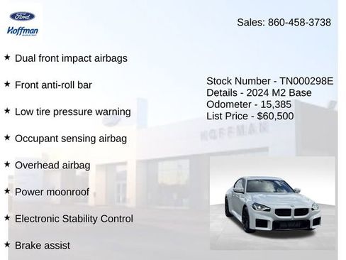Used 2024 BMW M2 Base w/ Lighting Package image 30