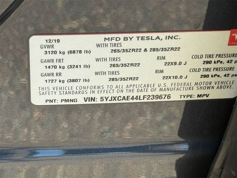 Used 2020 Tesla Model X Performance image 31
