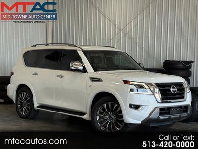 Used 2021 Nissan Armada Platinum w/ Captain's Chairs Package