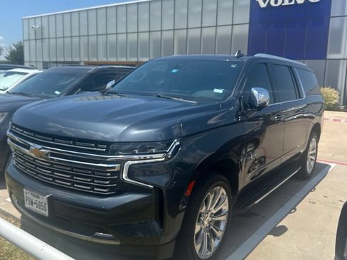 Used 2021 Chevrolet Suburban Premier w/ Texas Edition RWD image 1