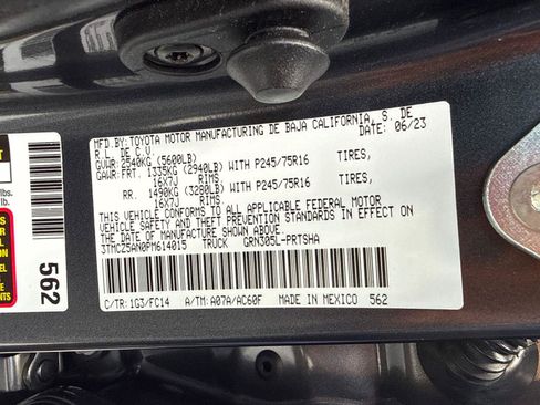 Used 2023 Toyota Tacoma SR5 w/ Technology Package AWD/4WD image 30