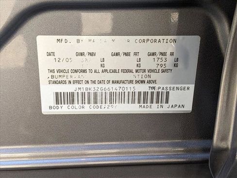 Used 2006 MAZDA MAZDA3 i Touring image 23