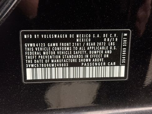 Used 2019 Volkswagen Jetta S w/ Driver Assistance Package FWD image 20