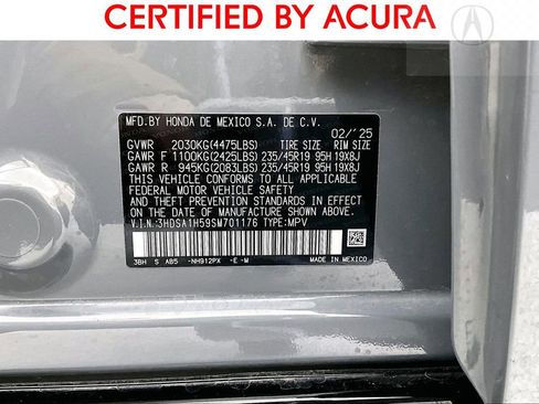 Certified 2025 Acura ADX A-Spec image 42