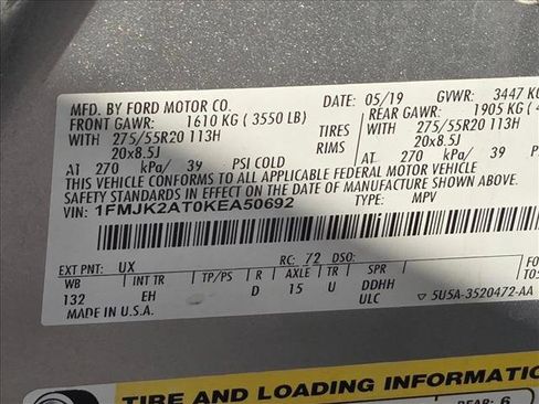 Used 2019 Ford Expedition Max Limited AWD/4WD image 22
