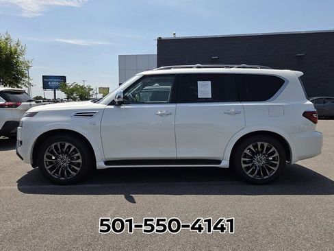 Used 2021 Nissan Armada Platinum w/ Captain's Chairs Package AWD/4WD image 2
